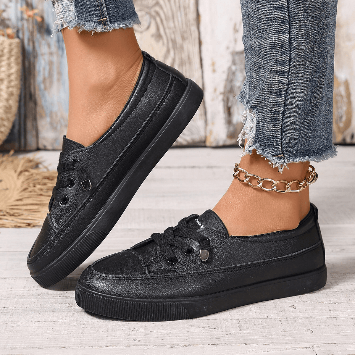 Zapatos clásicos de cordones