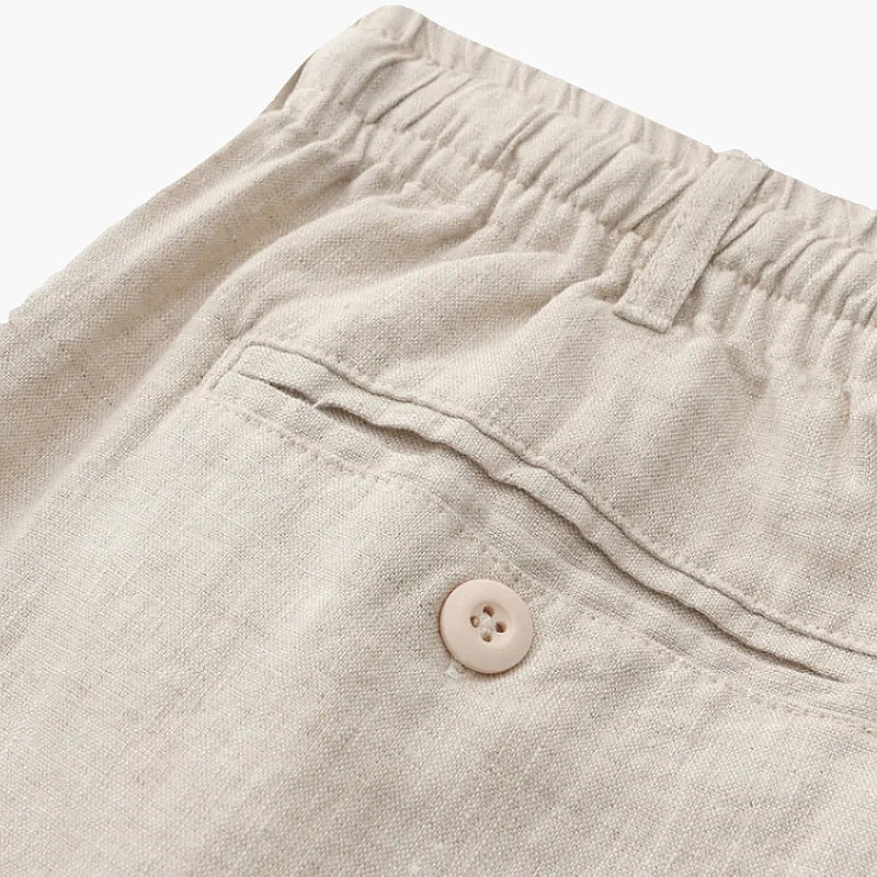Pantalón Corto de Lino COMO