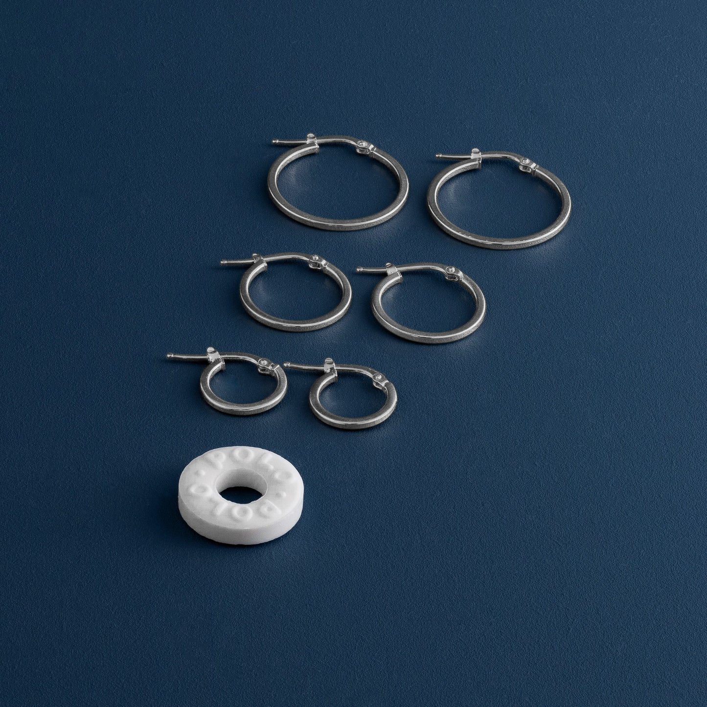 CLASSIC SILVER HOOP EARRINGS