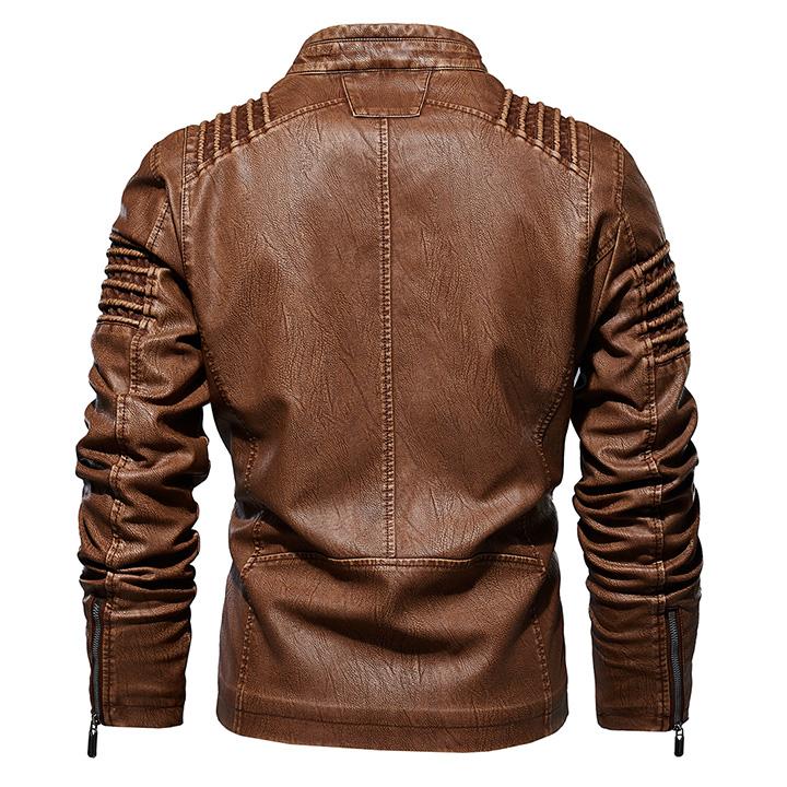 DUMONT LYON | CHAQUETA DE CUERO EMPIRE