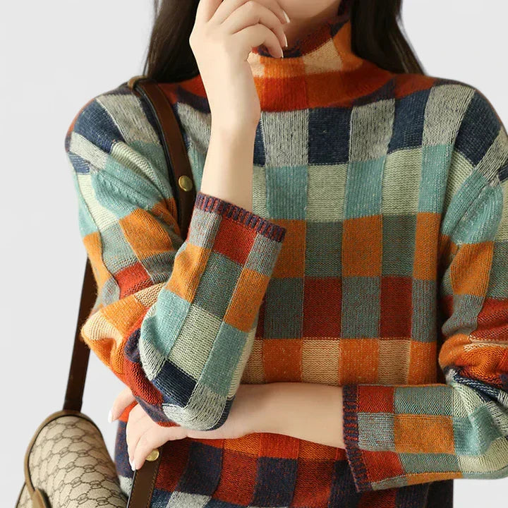 Isla | Jersey retro acogedor