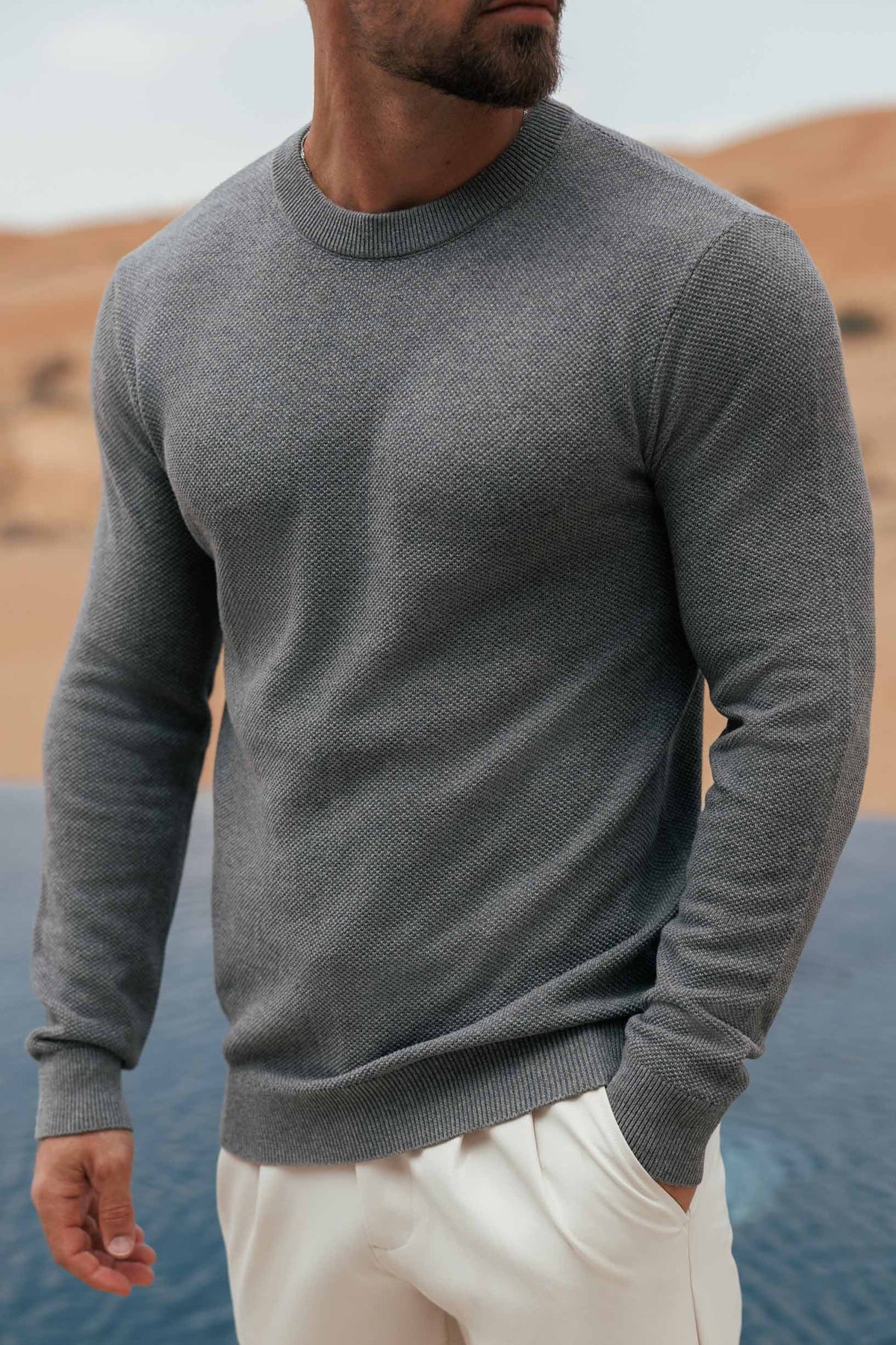 Sudadera Costa| Gris Oscuro