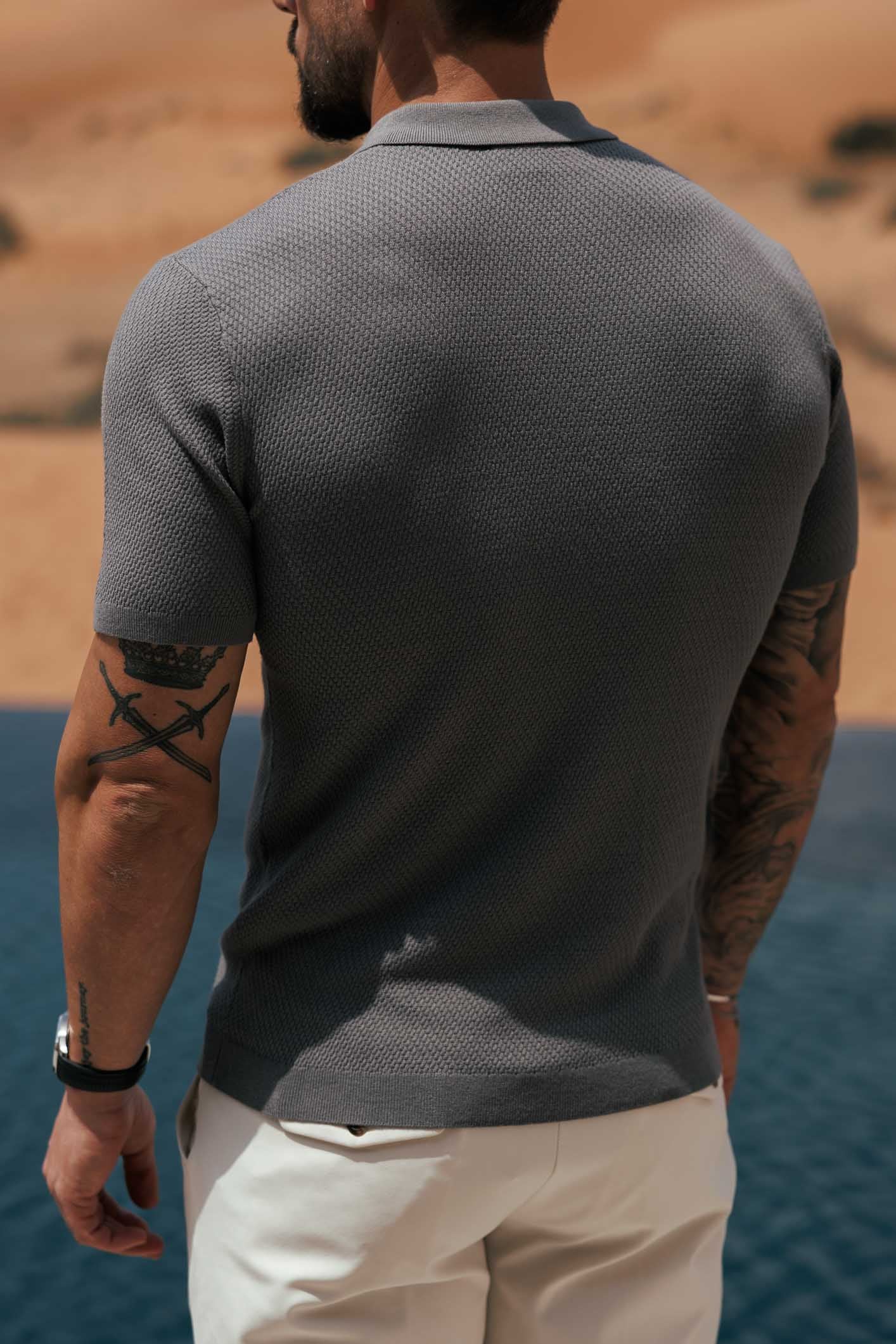 Polo Santal | Gris Oscuro