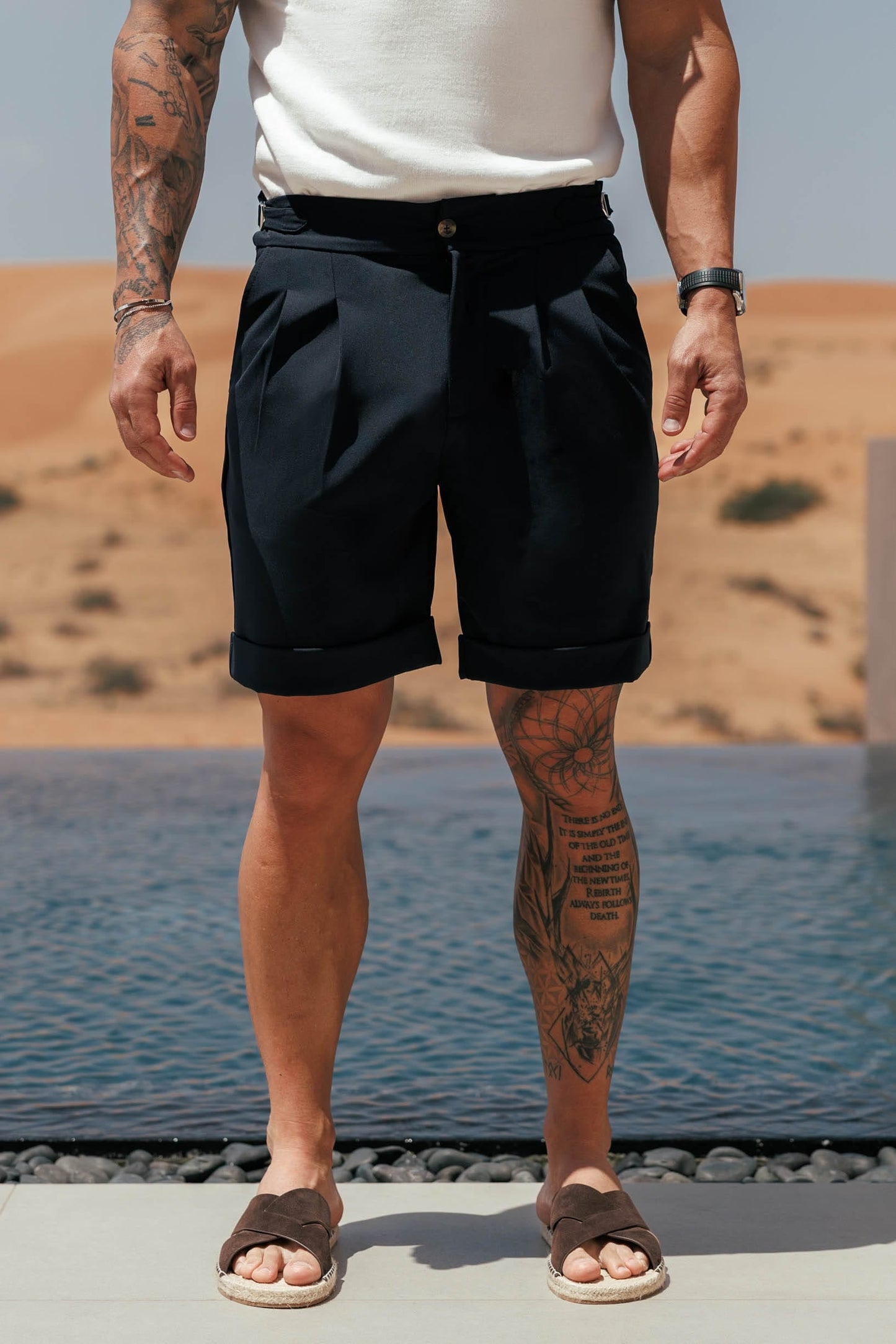 Short Premium con Ajuste Lateral | Negro