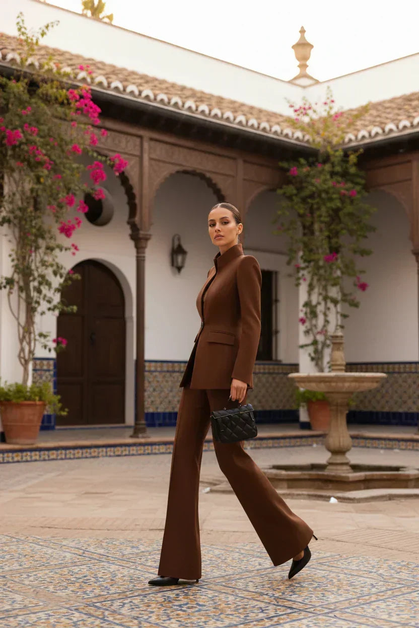 Traje de dos piezas elegante