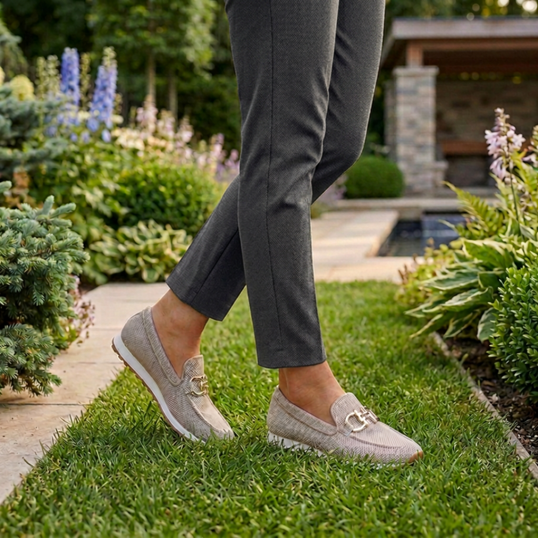 Zapatillas tipo mocasín acolchadas