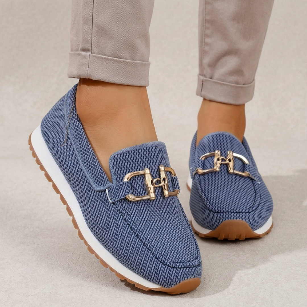 Zapatillas tipo mocasín acolchadas
