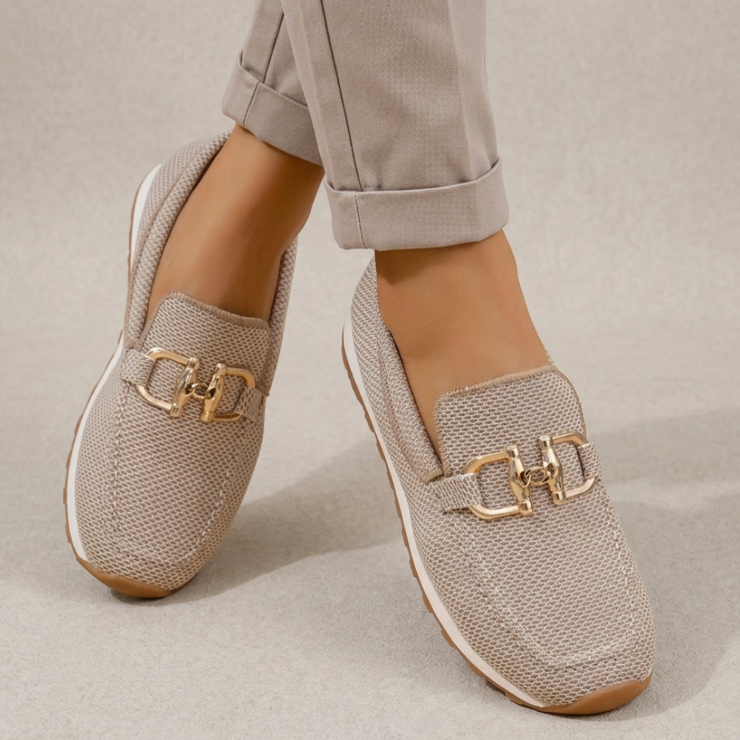 Zapatillas tipo mocasín acolchadas