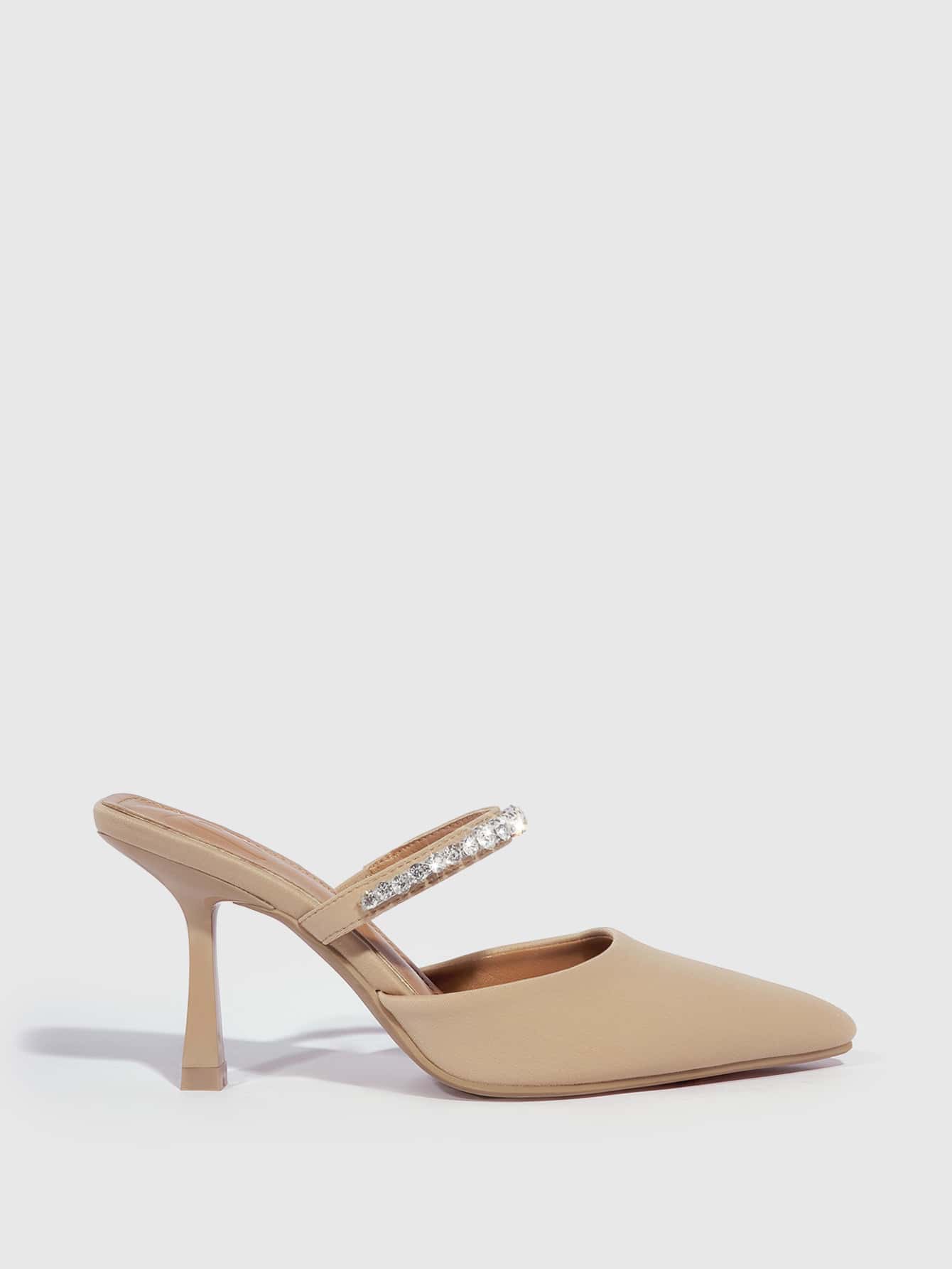 Tacones con Strass y Tacón Pirámide