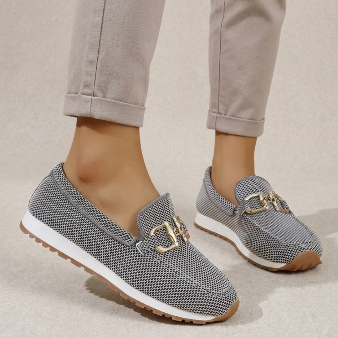Zapatillas tipo mocasín acolchadas