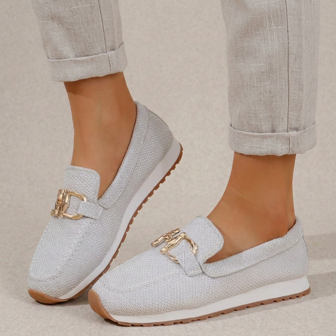 Zapatillas tipo mocasín acolchadas