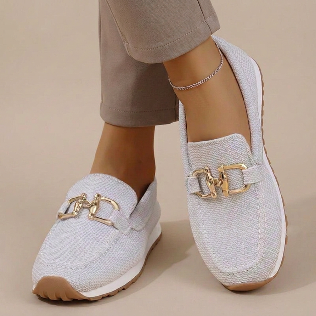 Zapatillas tipo mocasín acolchadas
