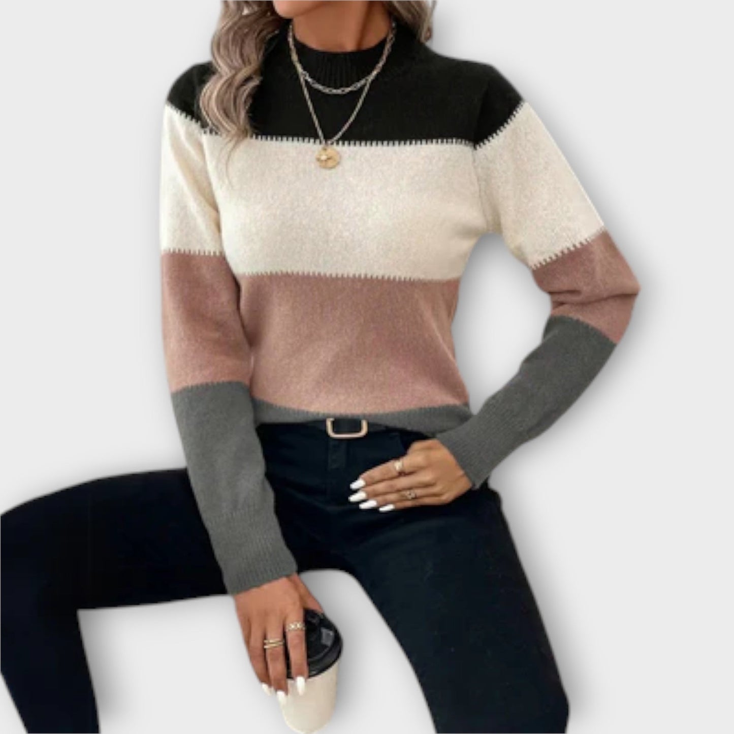 Elina | Jersey de rayas clásico