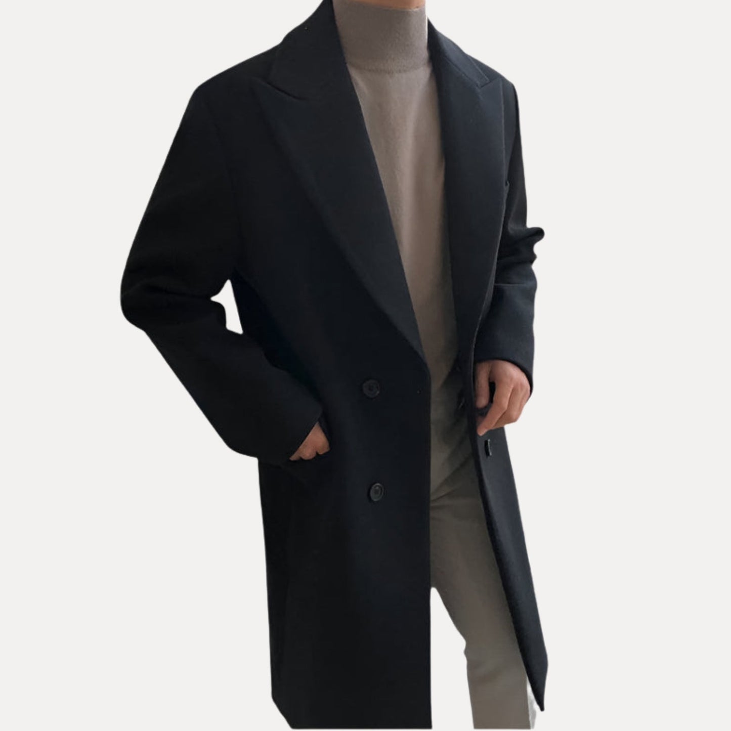 DUMONT LYON | ELEGANTE ABRIGO ACOLCHADO PARA HOMBRE