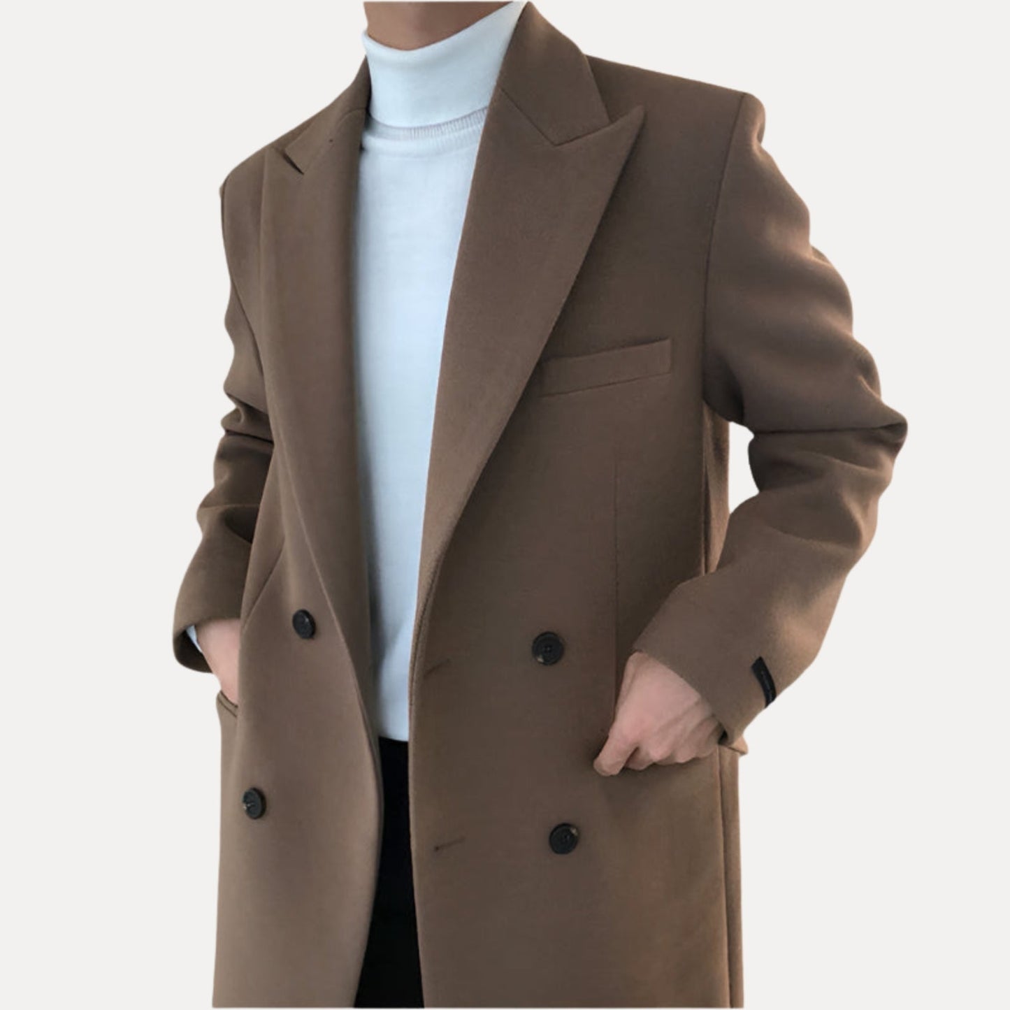 DUMONT LYON | ELEGANTE ABRIGO ACOLCHADO PARA HOMBRE