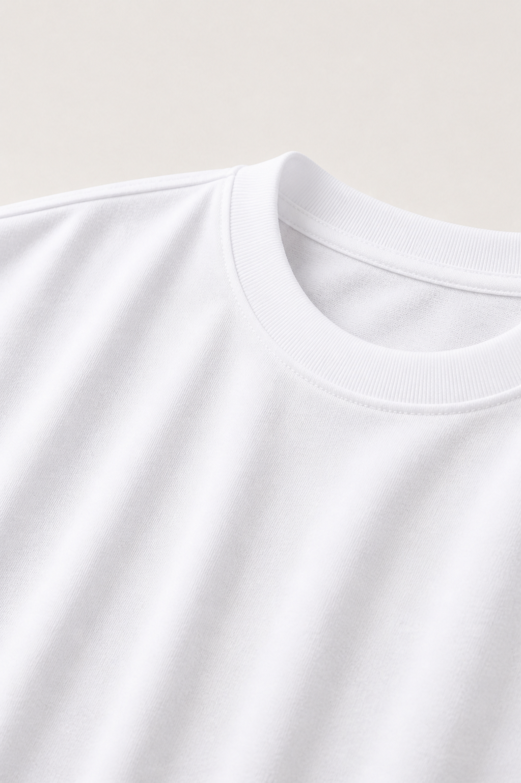 Alessio | Camiseta de Algodón Mercerizado Blanca
