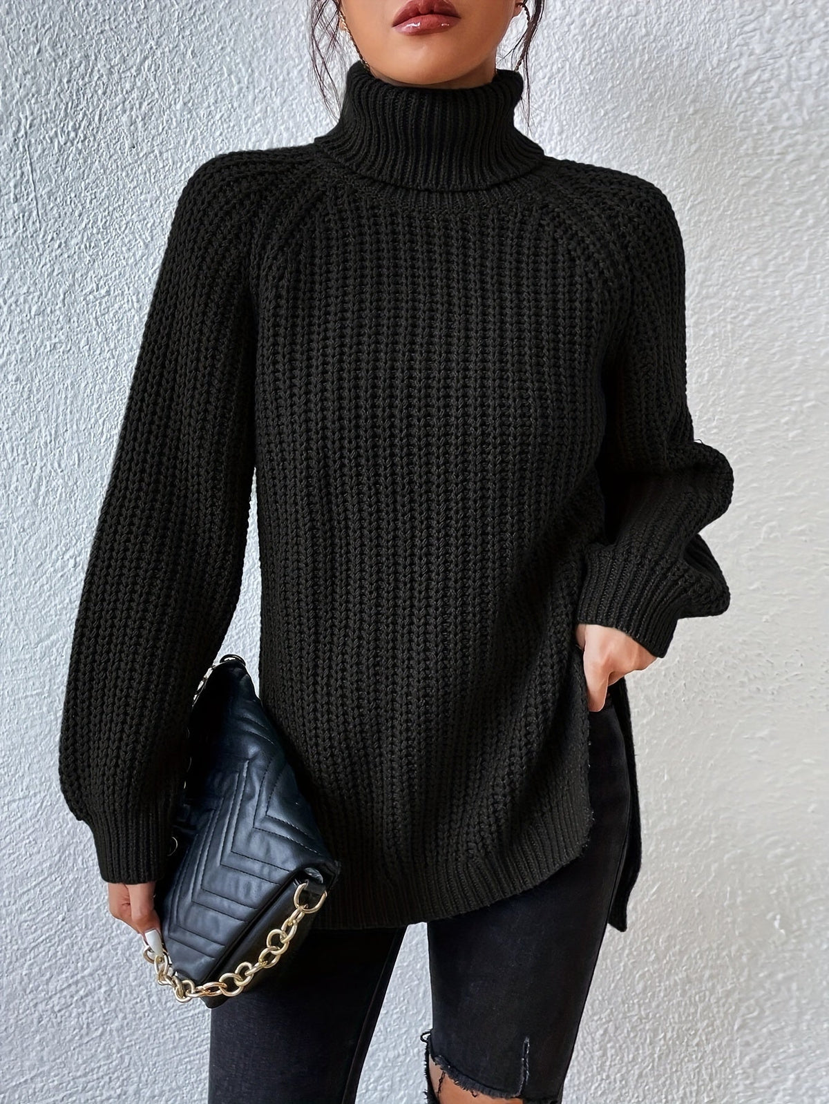 Jersey de cuello alto