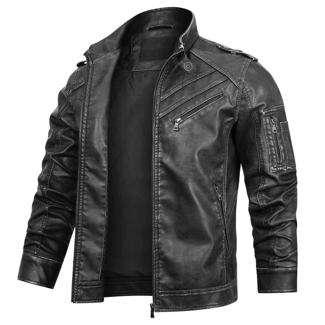 DUMONT LYON | CHAQUETA DE CUERO FORMAL PARA HOMBRE