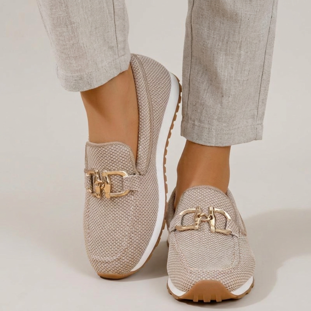 Zapatillas tipo mocasín acolchadas