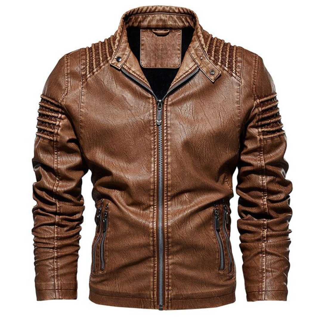 DUMONT LYON | CHAQUETA DE CUERO EMPIRE