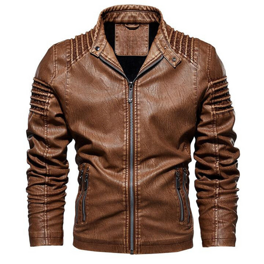 DUMONT LYON | CHAQUETA DE CUERO EMPIRE