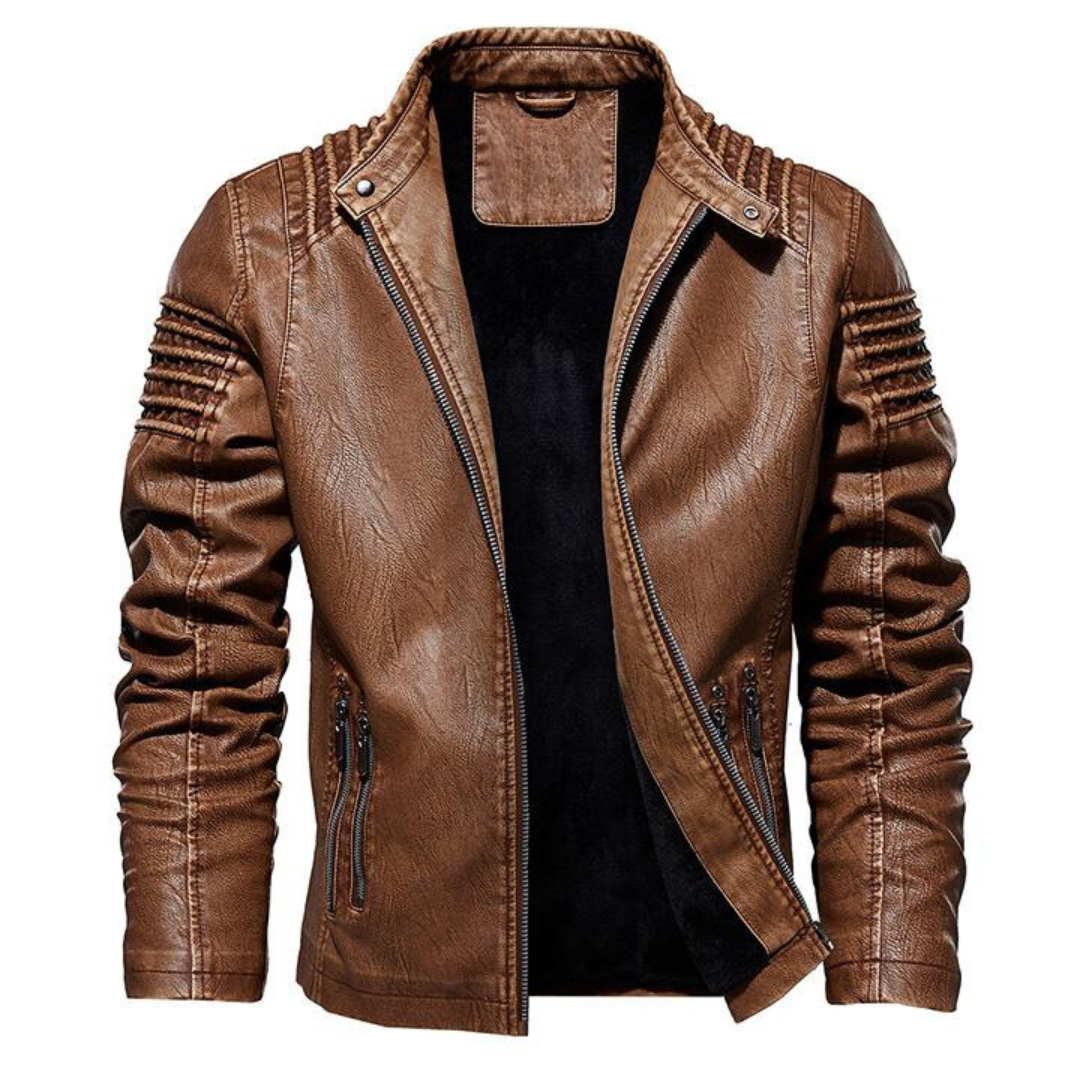 DUMONT LYON | CHAQUETA DE CUERO EMPIRE
