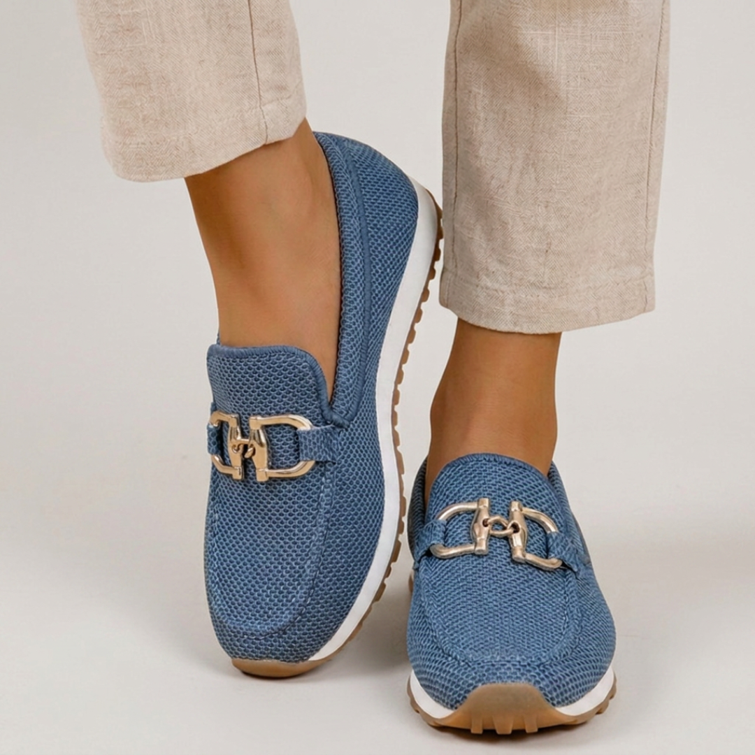 Zapatillas tipo mocasín acolchadas