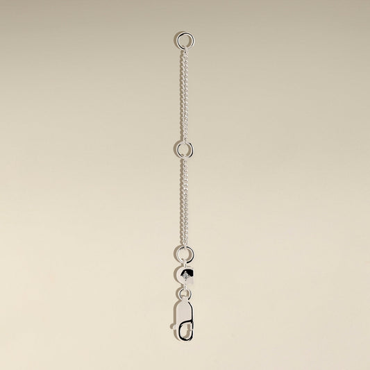 Curb Chain Extender in Silver
