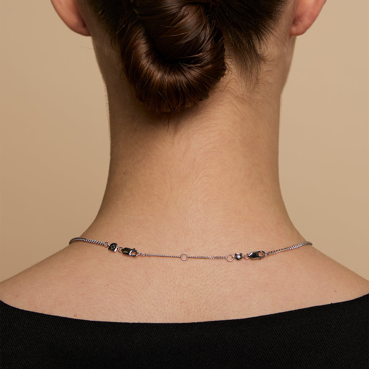 Curb Chain Extender in Silver