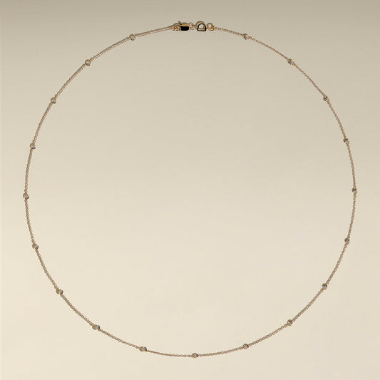 Mayfair Chain Necklace in Solid Gold