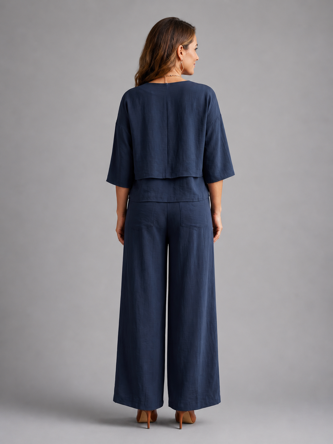 Conjunto Elegante de Dos Piezas