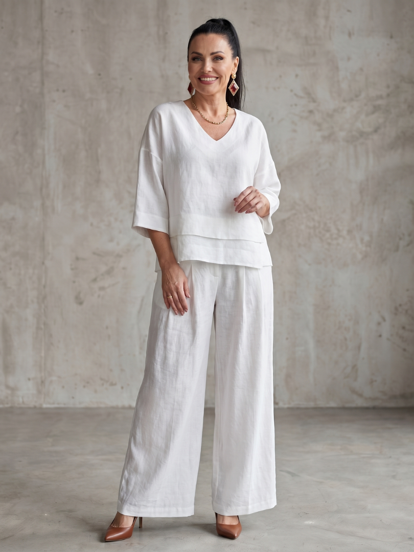 Conjunto Elegante de Dos Piezas