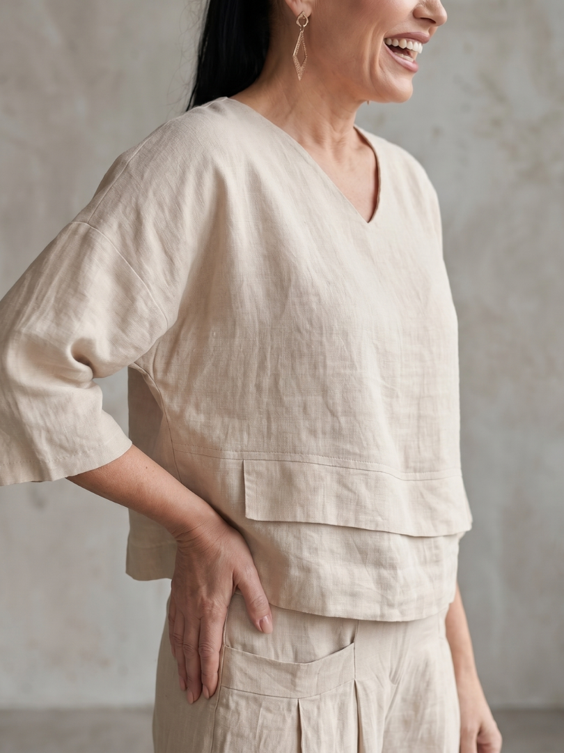 Conjunto Elegante de Dos Piezas