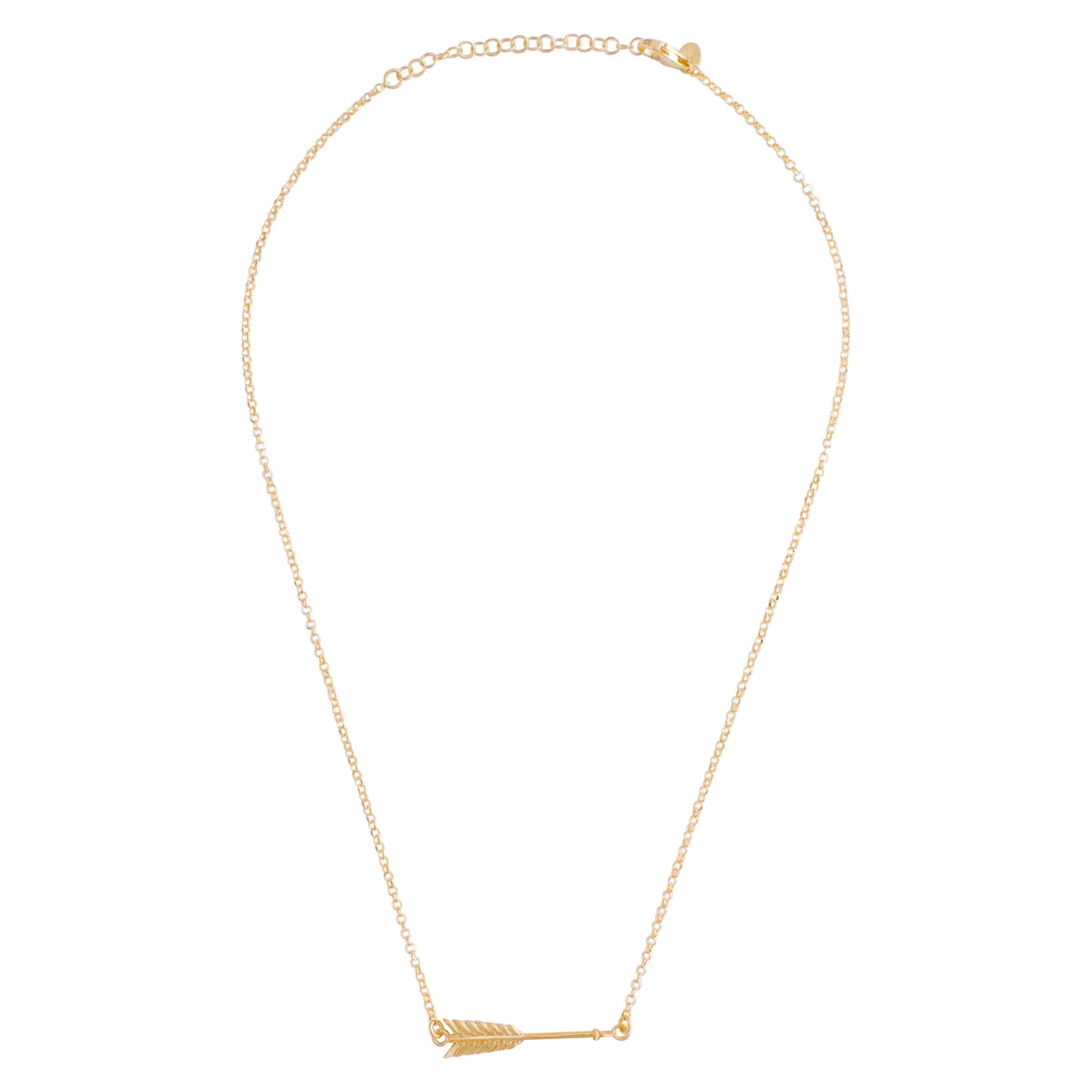 GOLD ARROW NECKLACE