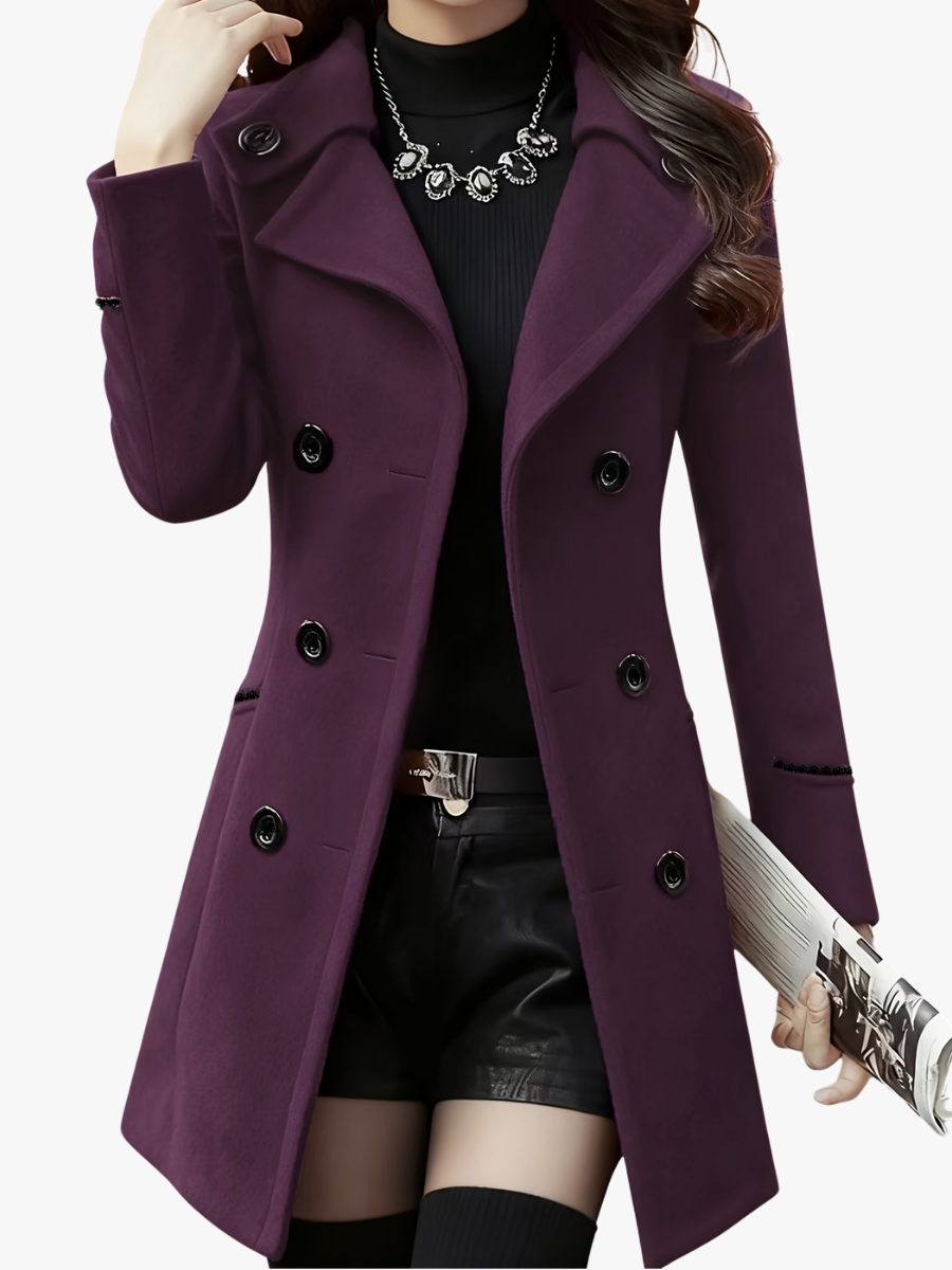 Chaqueta de solapa con dos botones