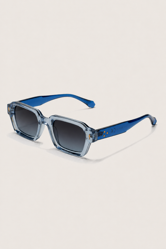 Nereo | Gafas de Sol Azul Transparente