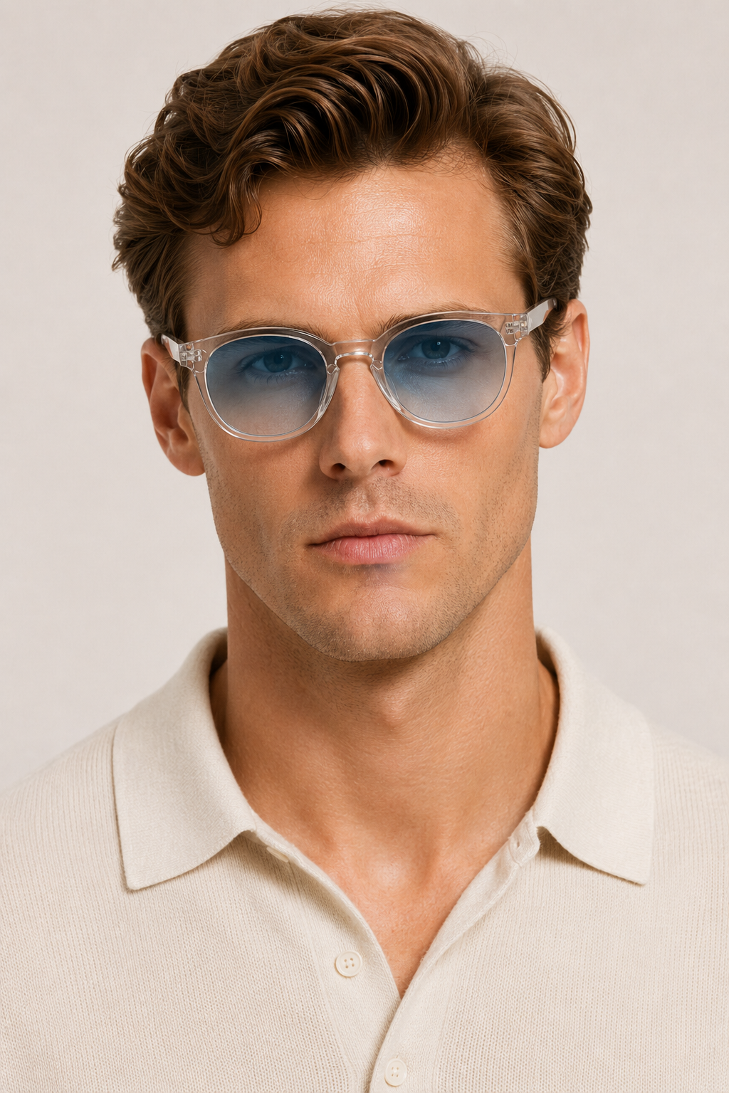 Nereo | Gafas de Sol Azul Cristal