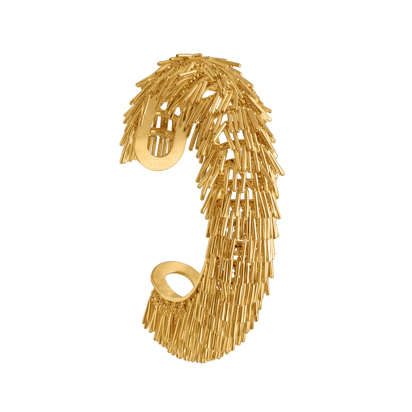 LARGE GOLD TASSEL CUFF