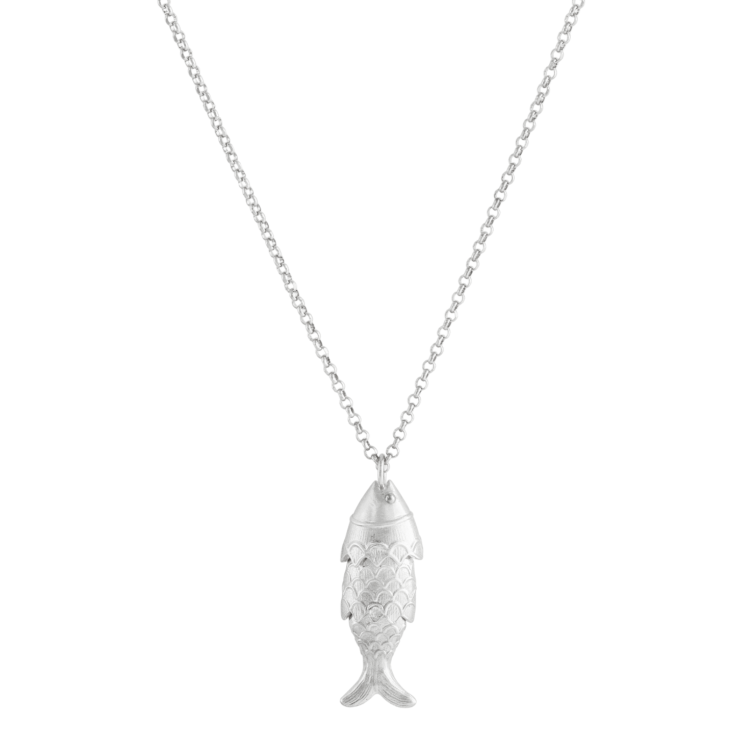 FISH PENDANTS IN GOLD AND SILVER