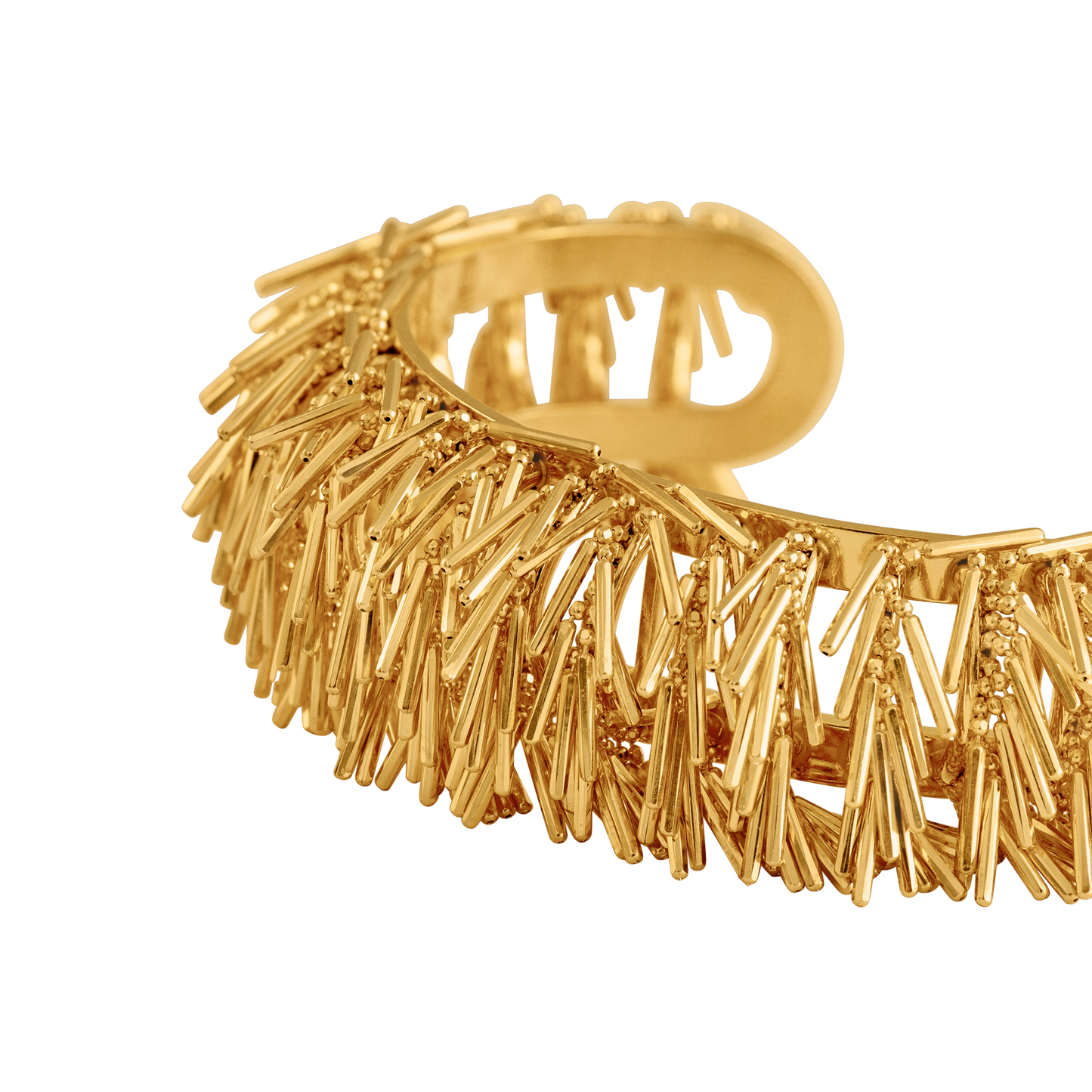 LARGE GOLD TASSEL CUFF