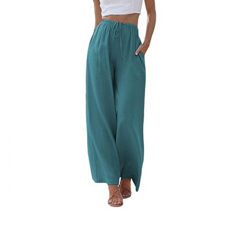 Pantalón clásico de pierna ancha