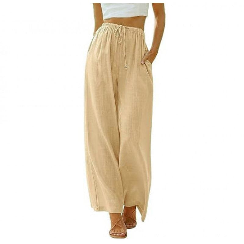 Pantalón clásico de pierna ancha