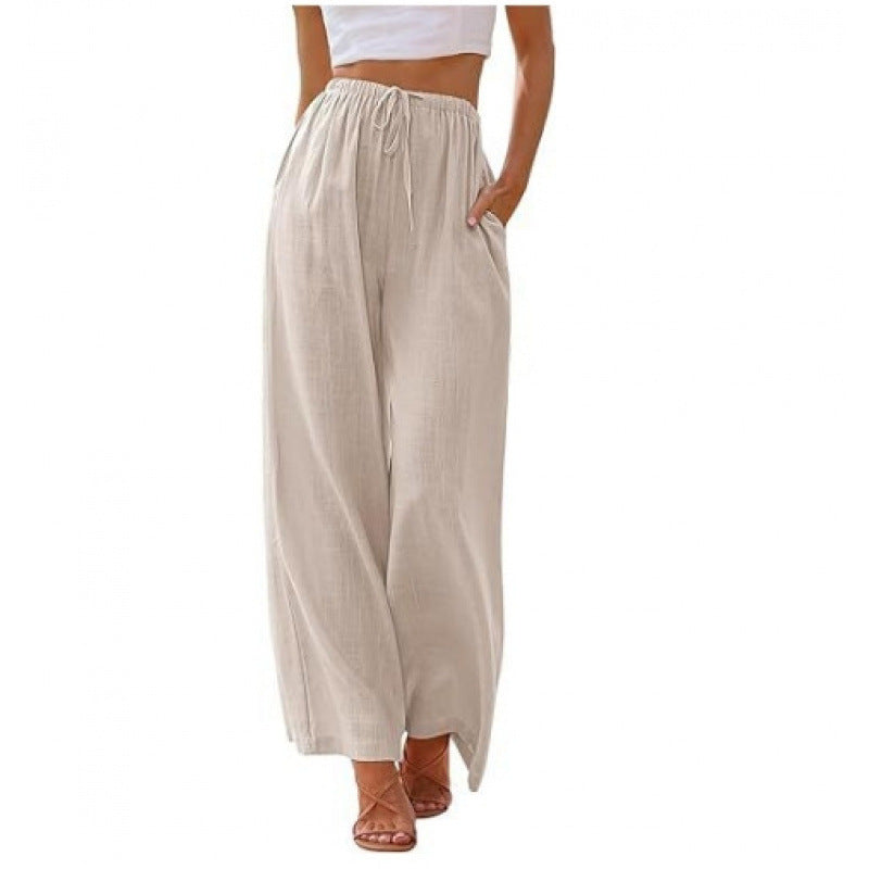 Pantalón clásico de pierna ancha