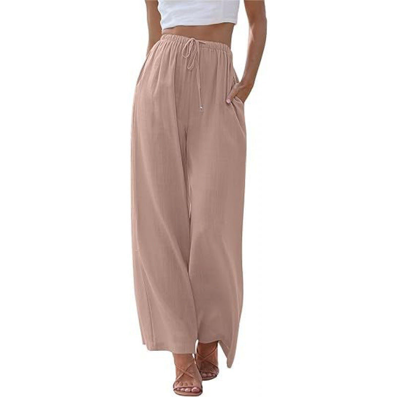 Pantalón clásico de pierna ancha