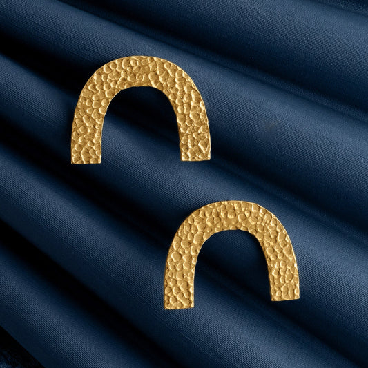 GOLD WALPOLE STEPS EARRINGS