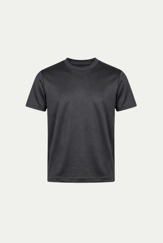 Alessio | Camiseta de Algodón Mercerizado Gris