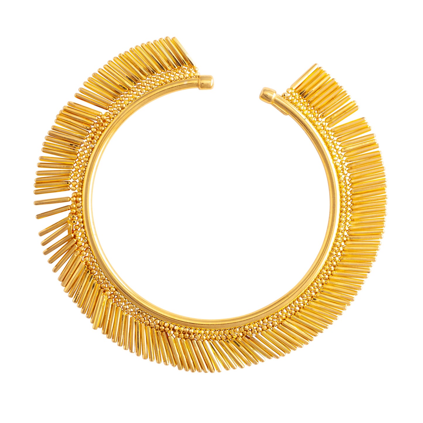 GOLD TASSEL BANGLE
