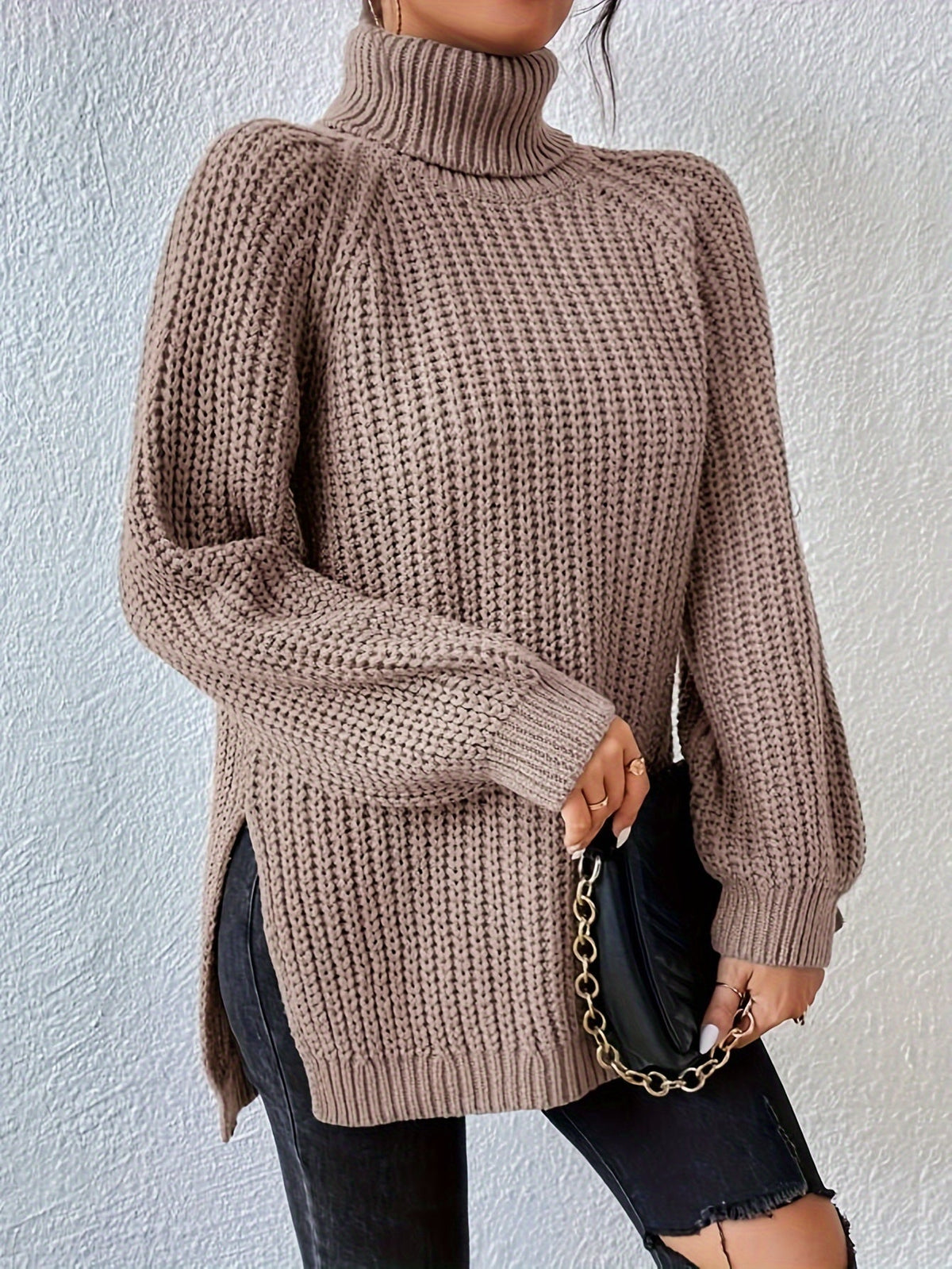 Jersey de cuello alto