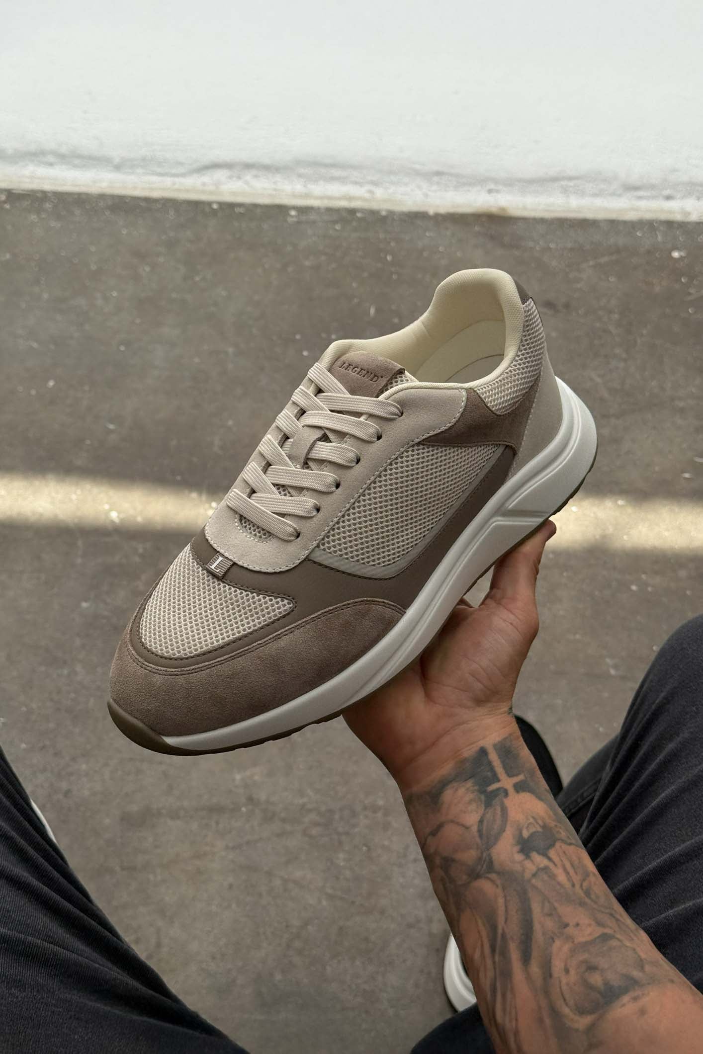 SOHO RUNNER - BROWN BEIGE