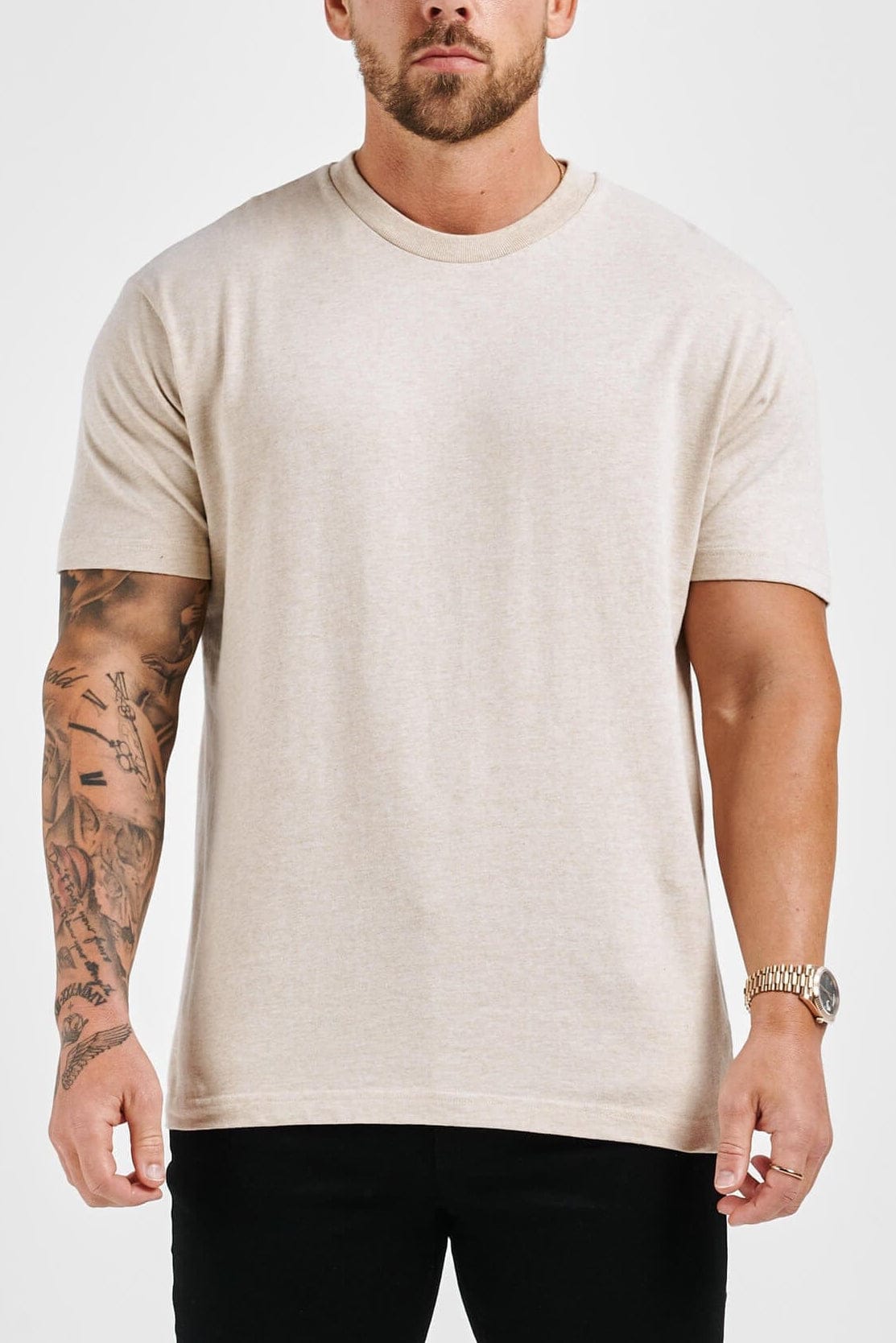 Camiseta Premium Básica | Niebla